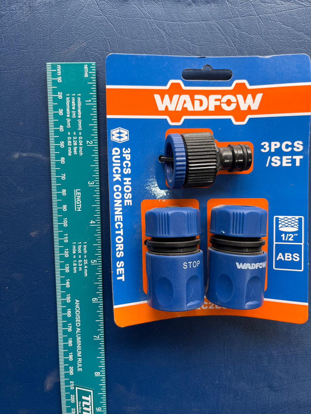 WADFOW 3 Pcs hose quick connectors set WQC2E33