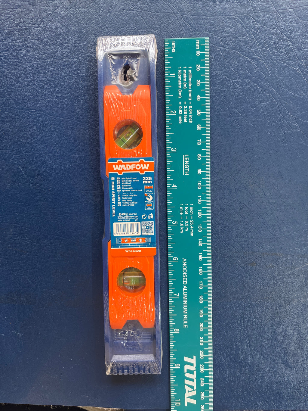 Wadfow Mini spirit level WSL4320