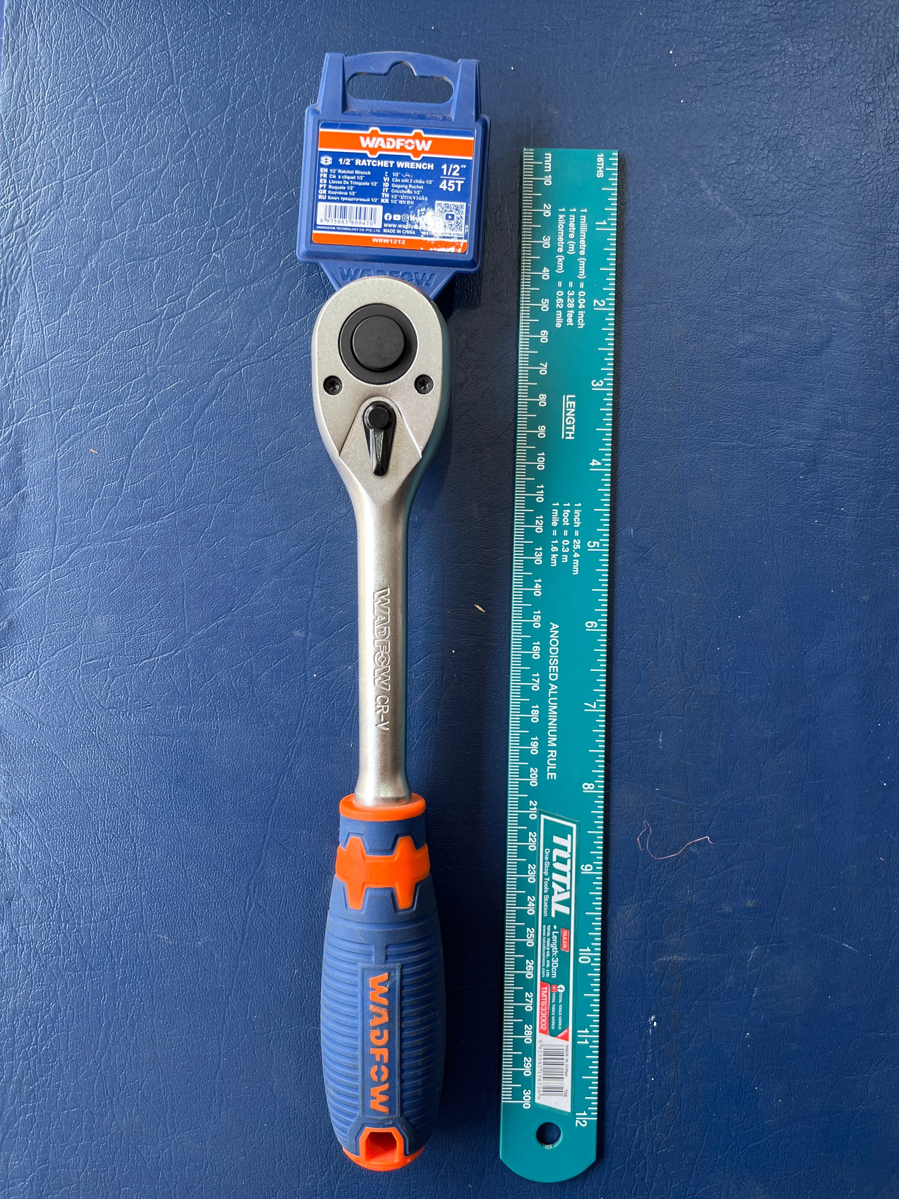 WADFOW 1/2" Ratchet wrench WRW1212