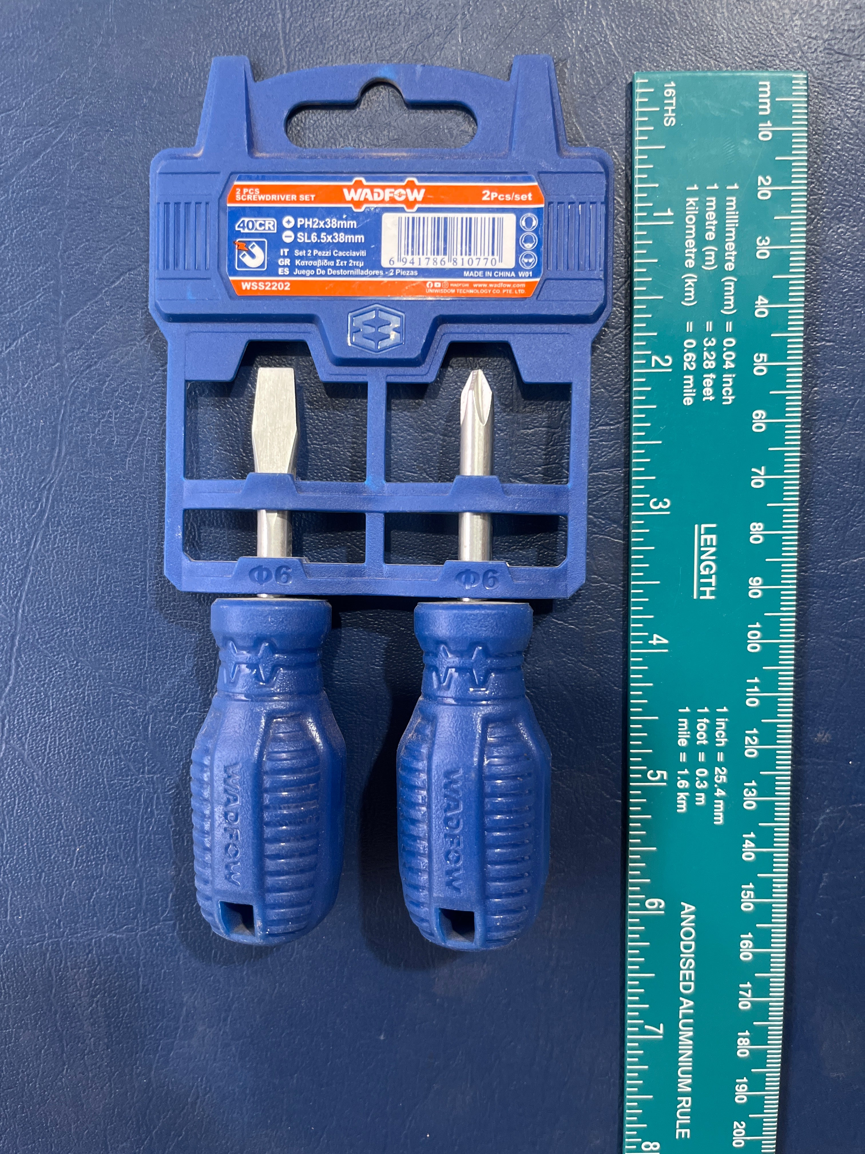 WADFOW 2 Pcs screwdriver set WSS2202 Save 9%