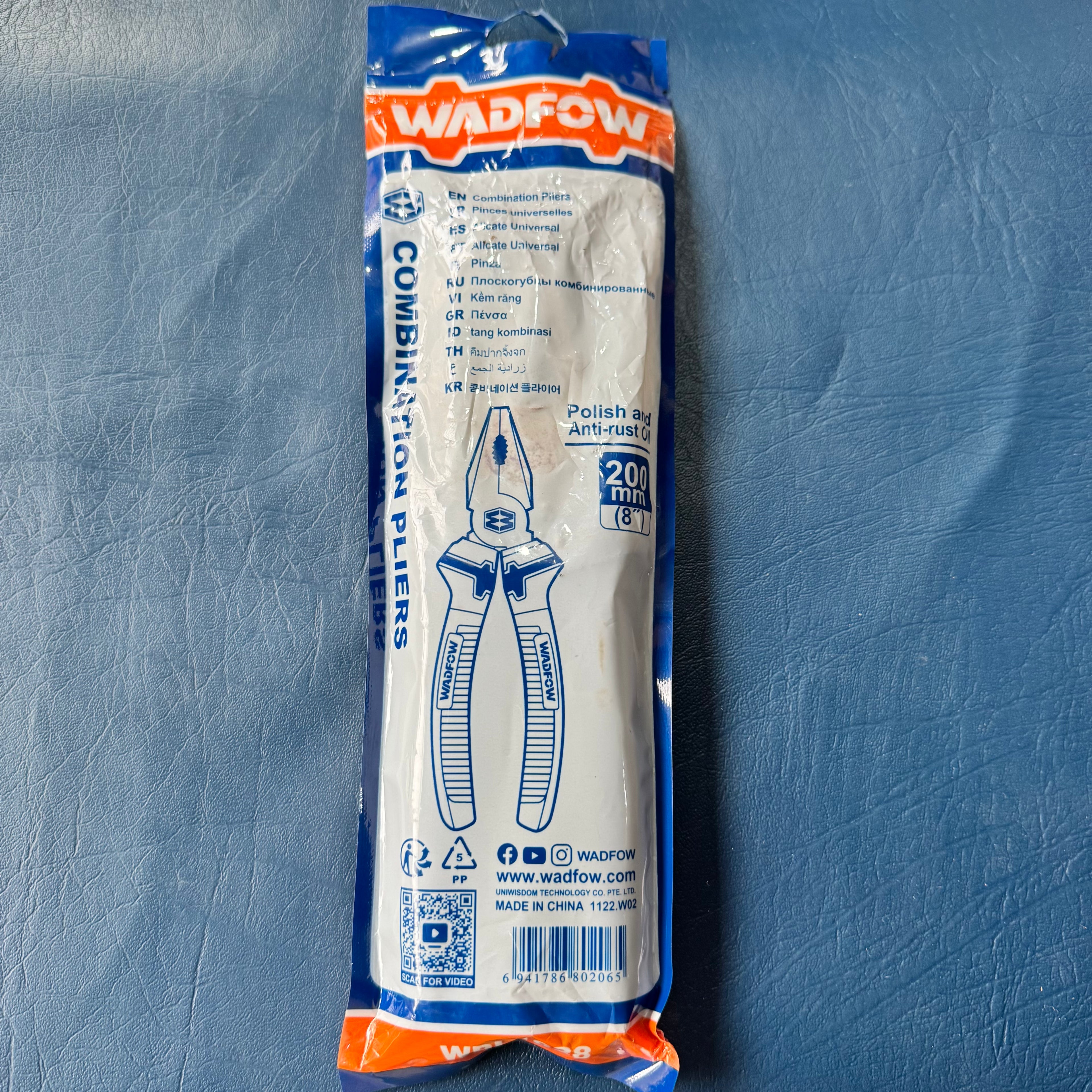 WADFOW Combination pliers 200mm WPL1908