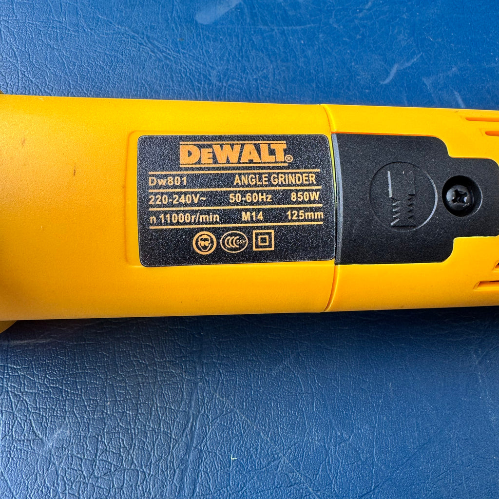 850w 5inch dewalt angle grinder