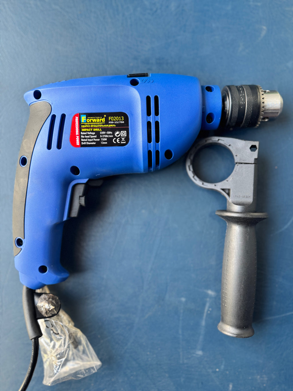 Forward Hammer Drill – 13mm | 750W Electric Impact Drill | 100% Copper Motor