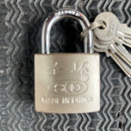 38mm steel lock