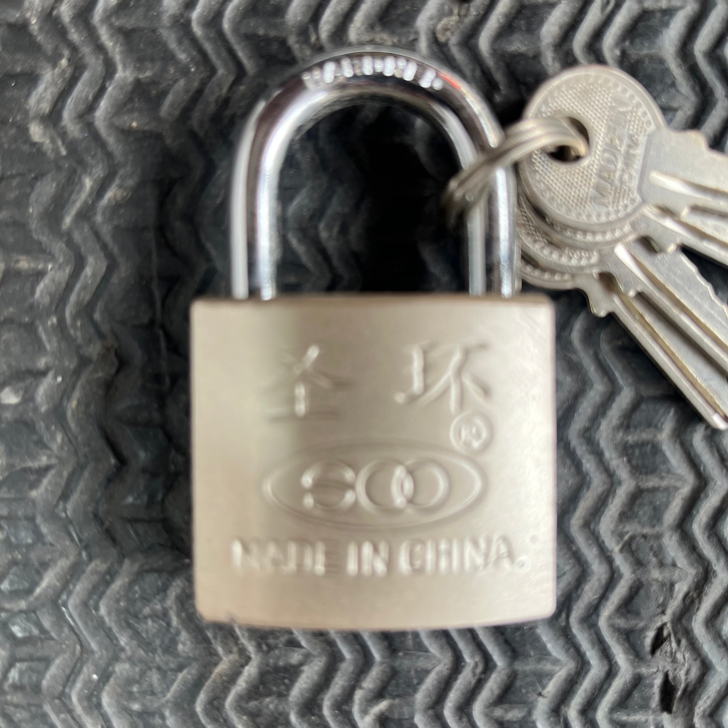 38mm steel lock
