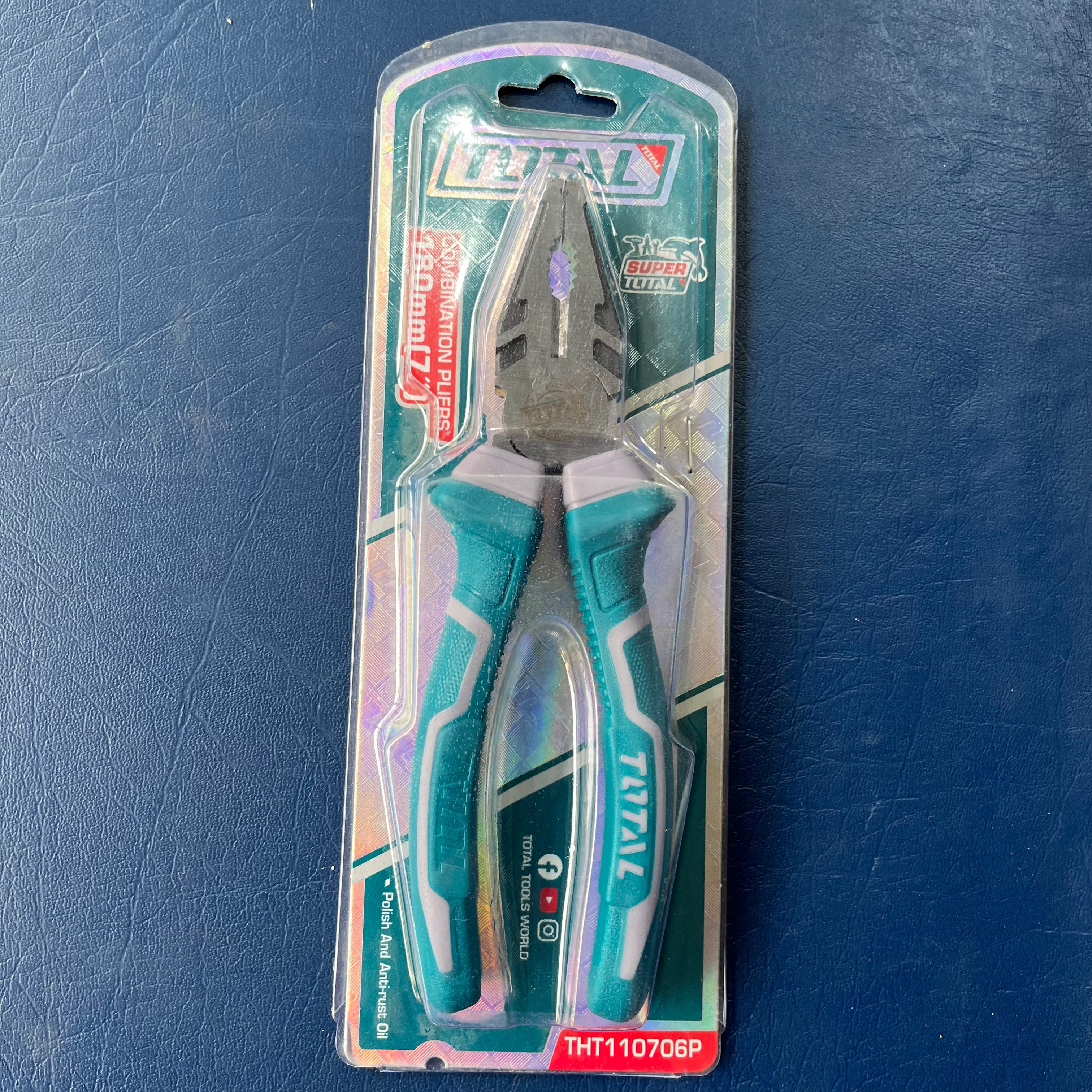 Total combination pliers 180mm(7”)THT110706P