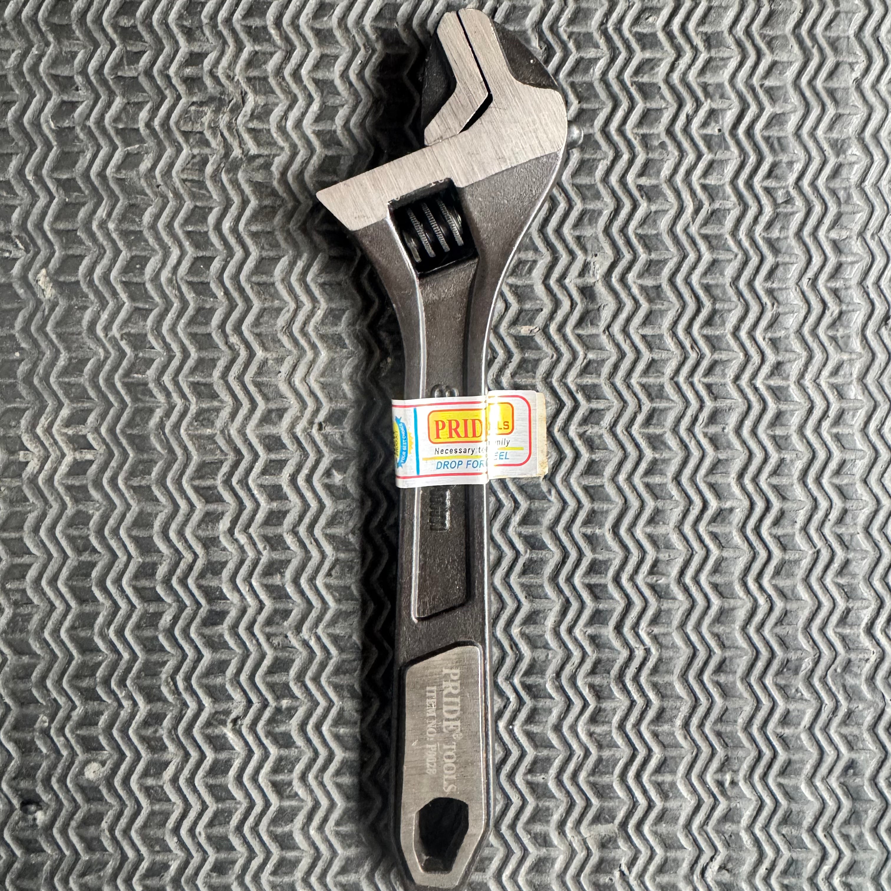Pride adjustable wrench