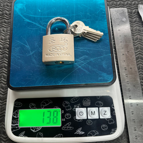 38mm steel lock