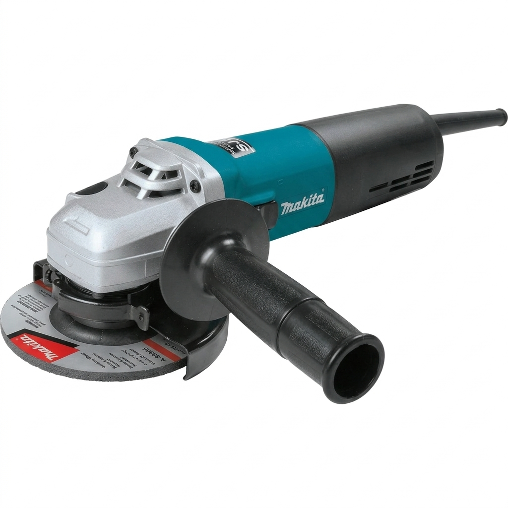 Makita MT9553 Angle Grinder | 4-Inch Disc | 710W Copper Motor | Compact & Lightweight |