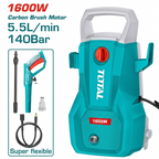 TOTAL HIGH PRESSURE WASHER 1600W 140 BAR