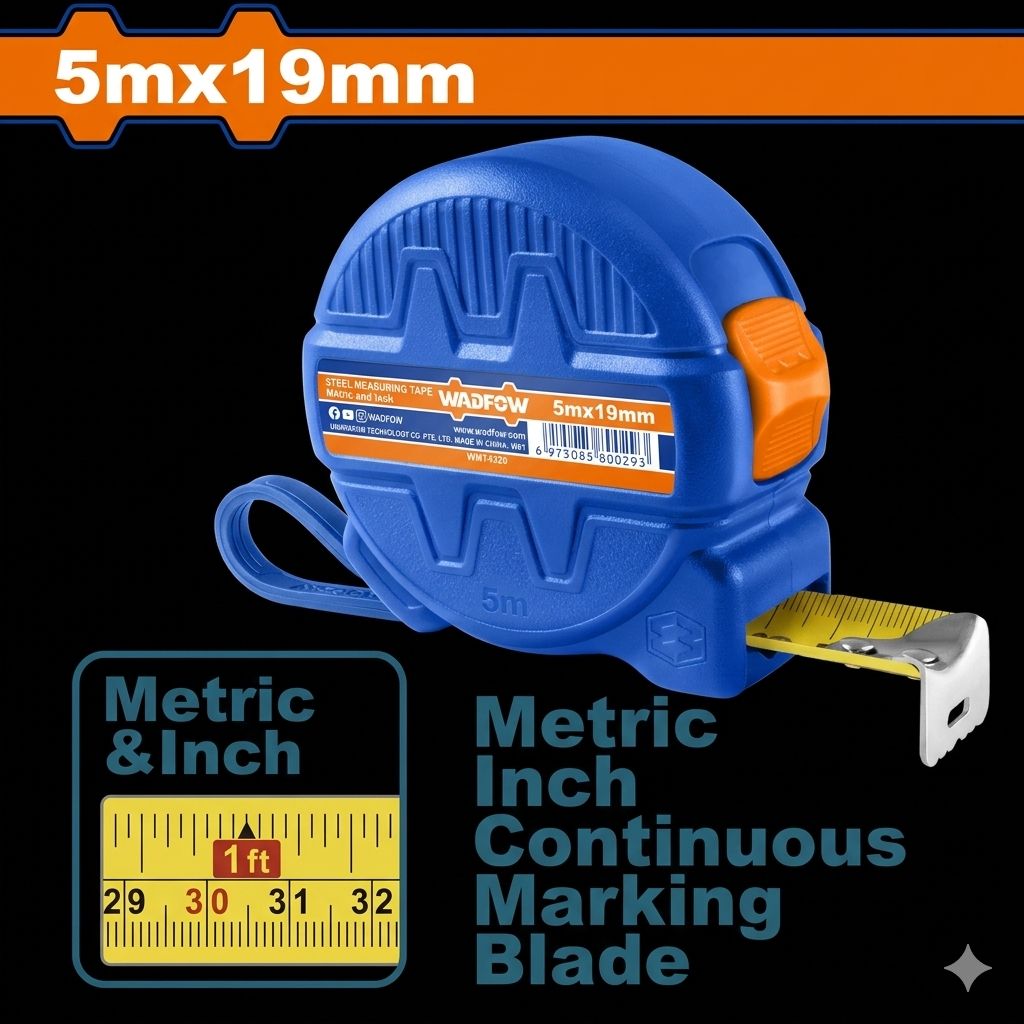 Wadfow Steel measuring tape WMT4320