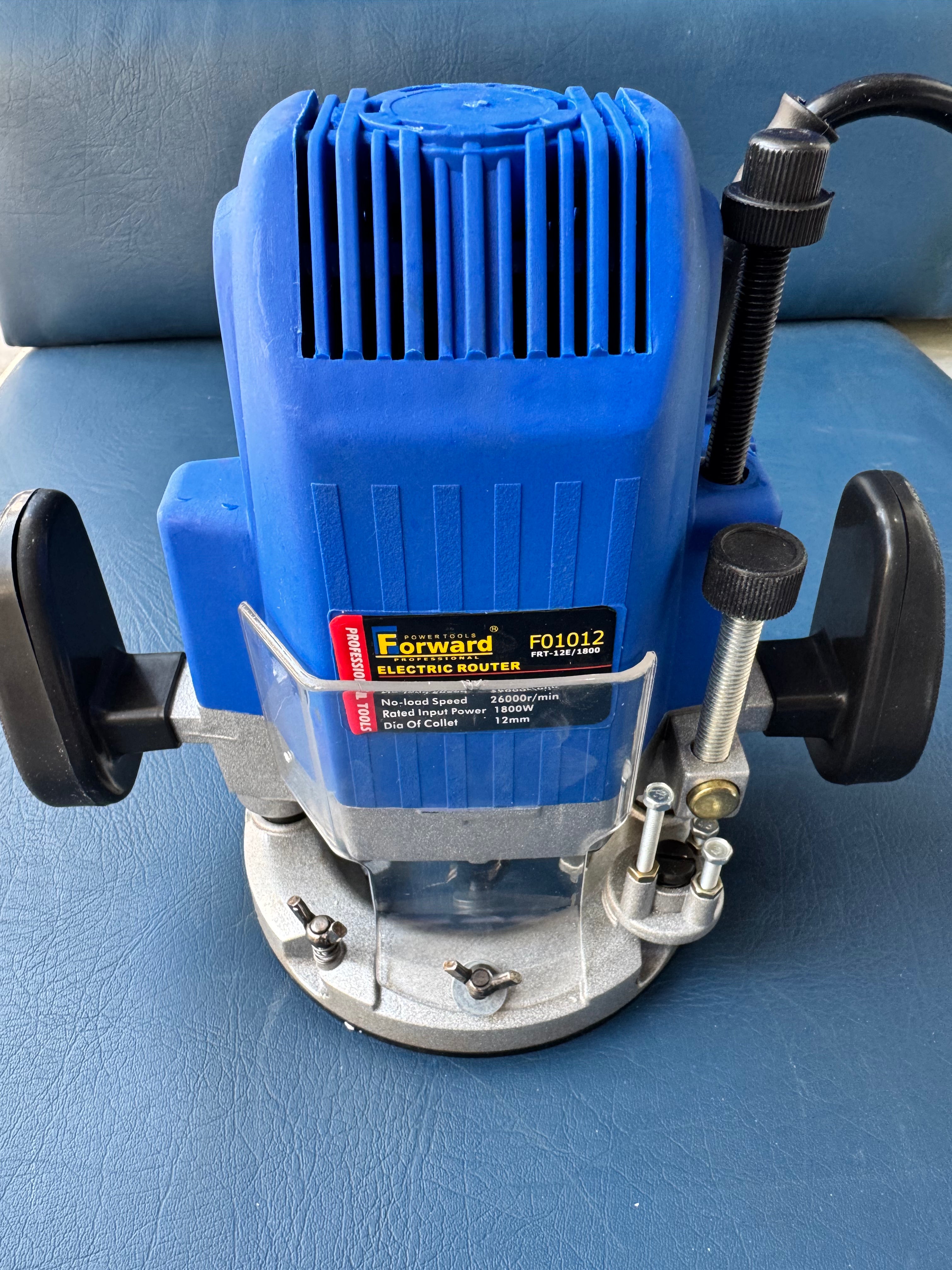 Forward Router Trimmer – 12mm, 1800W, 100% Copper Motor, Copper Professional Woodworking Tool