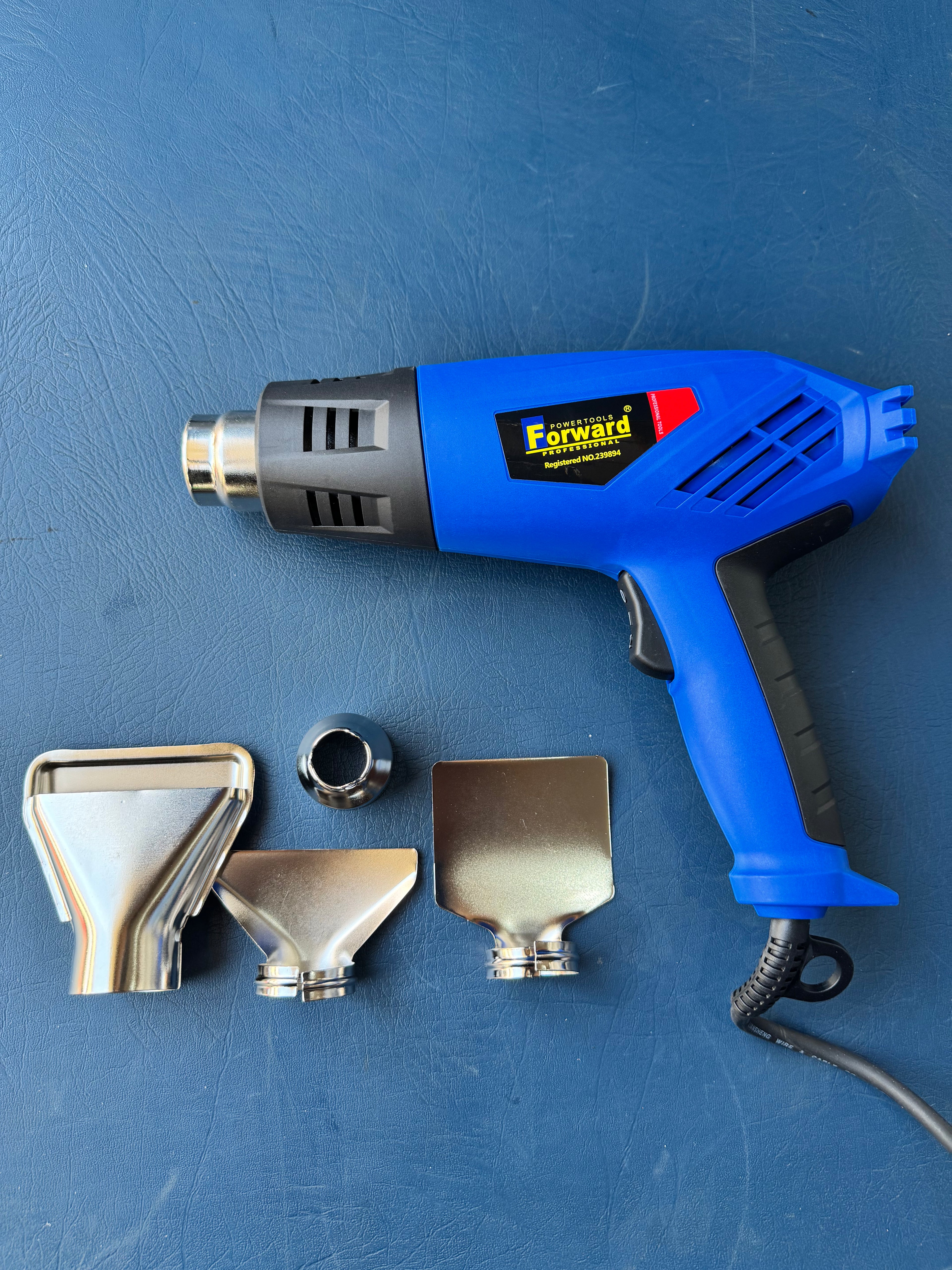 Forward Heat Gun FHG-2000 | 2000W – 100% Pure Copper | Powerful Heating for Various Applications