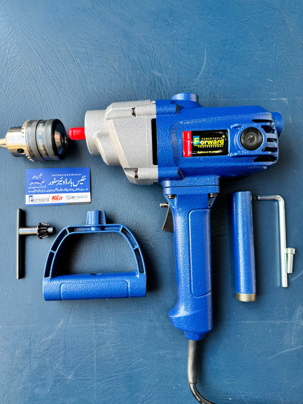 Forward Drill Silver – 16mm | 1200W Heavy-Duty Electric Drill | 100% Copper Motor
