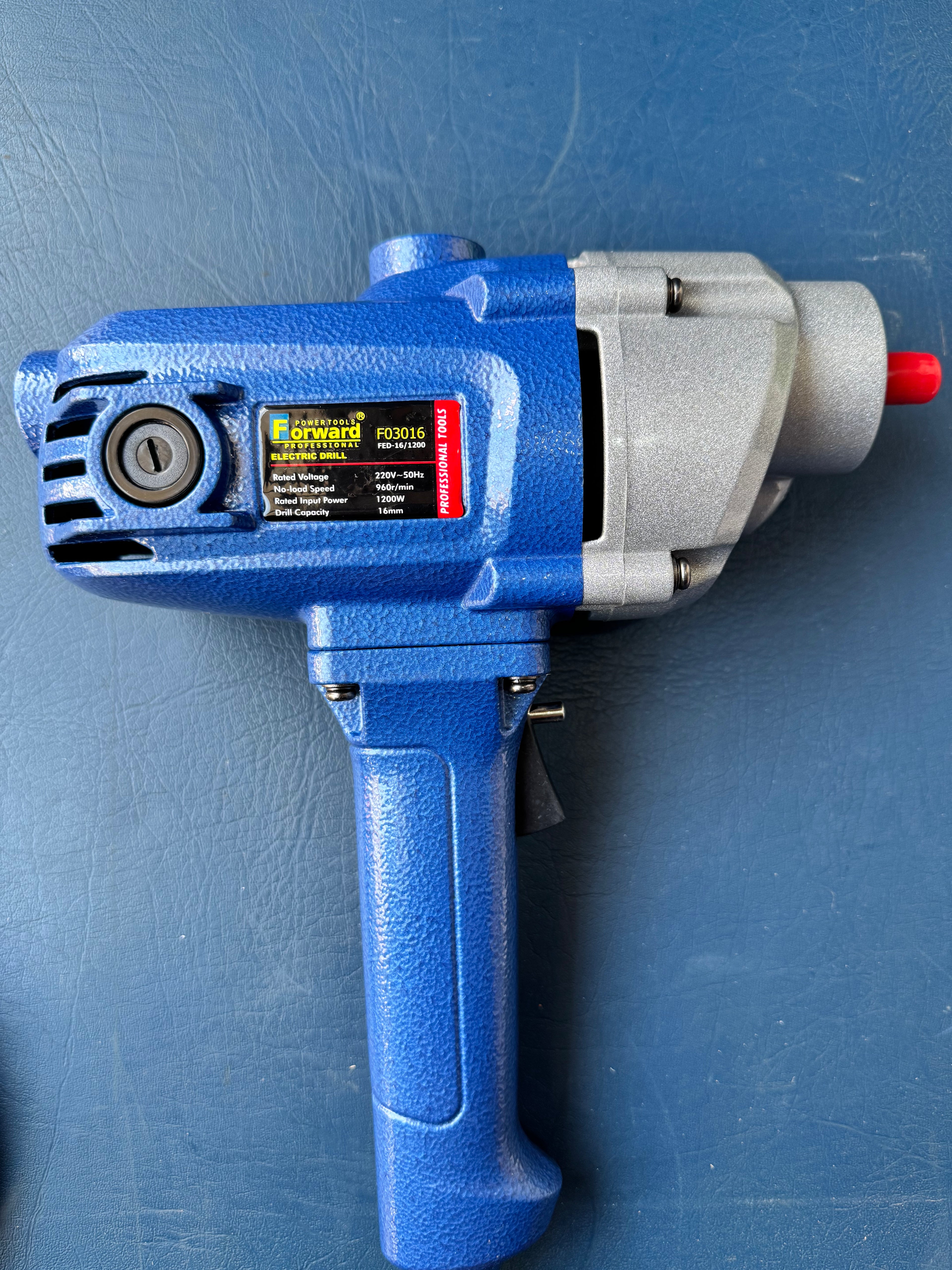 Forward Drill Silver – 16mm | 1200W Heavy-Duty Electric Drill | 100% Copper Motor