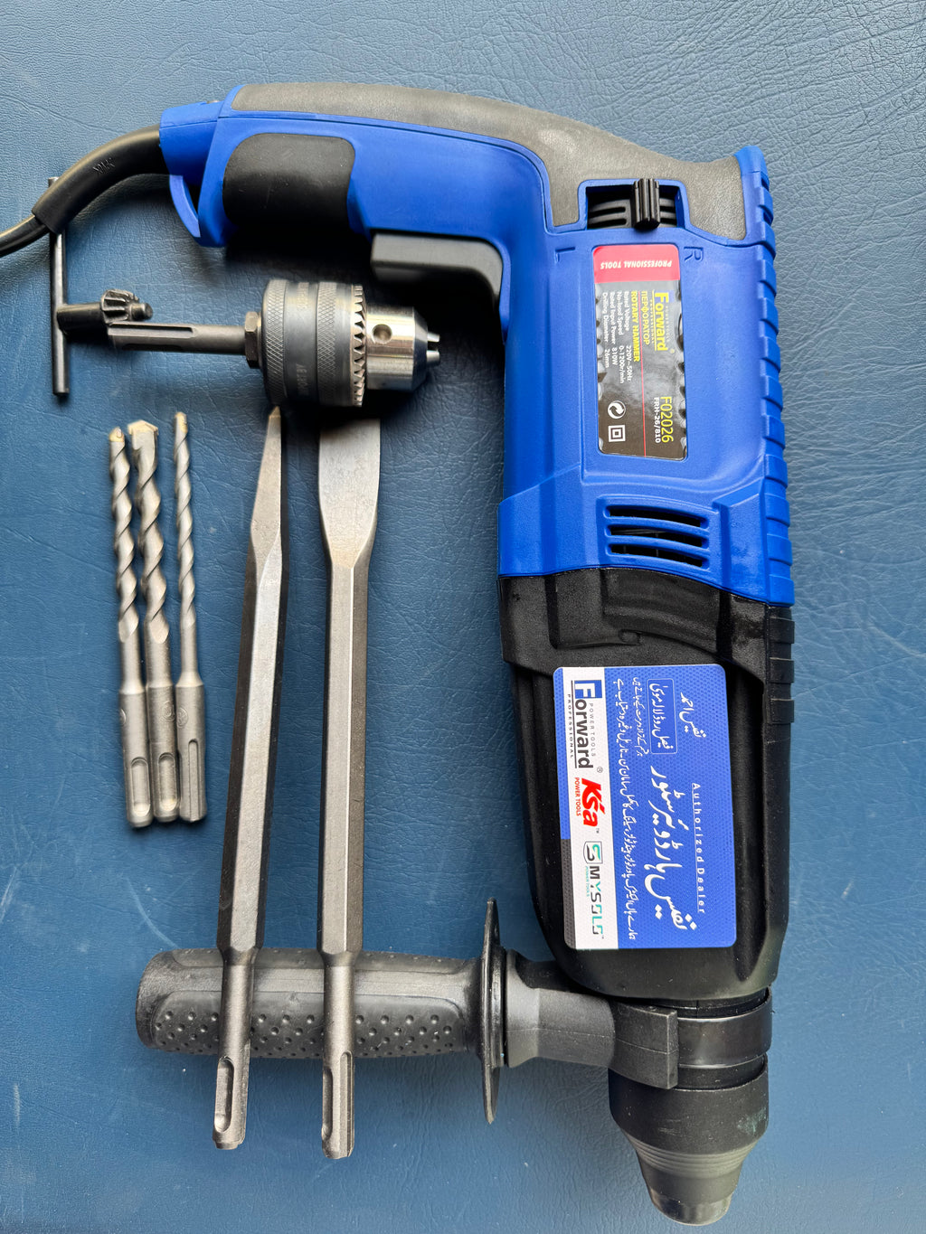 Forward 26mm Rotary Hammer 810W Powerful Drilling and Chiseling Machine