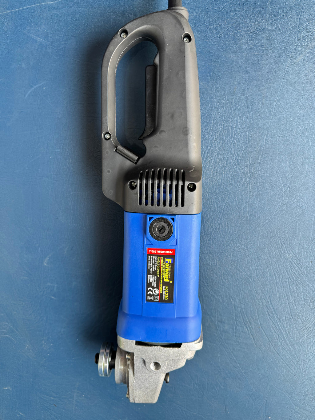 Forward 230mm Angle Grinder, Heavy Duty Large Cutting and Grinding Power