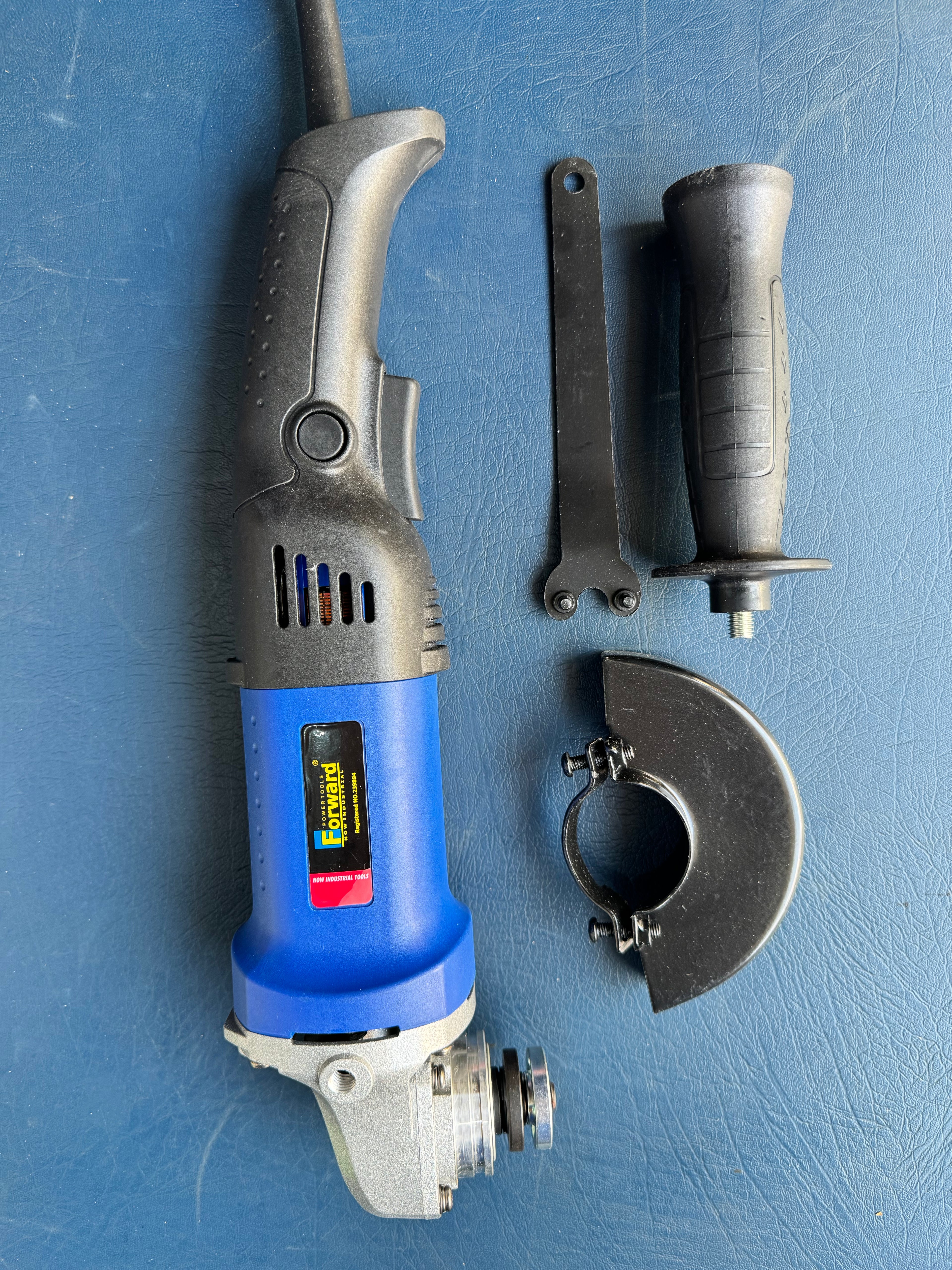 Forward Angle Grinder – 100mm (4") | 850W Long Body | 100% Copper Motor