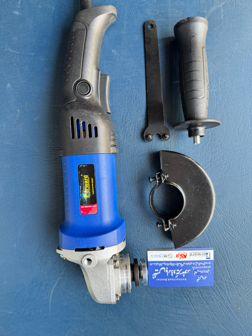 Forward Angle Grinder – 100mm (4") | 850W Long Body | 100% Copper Motor