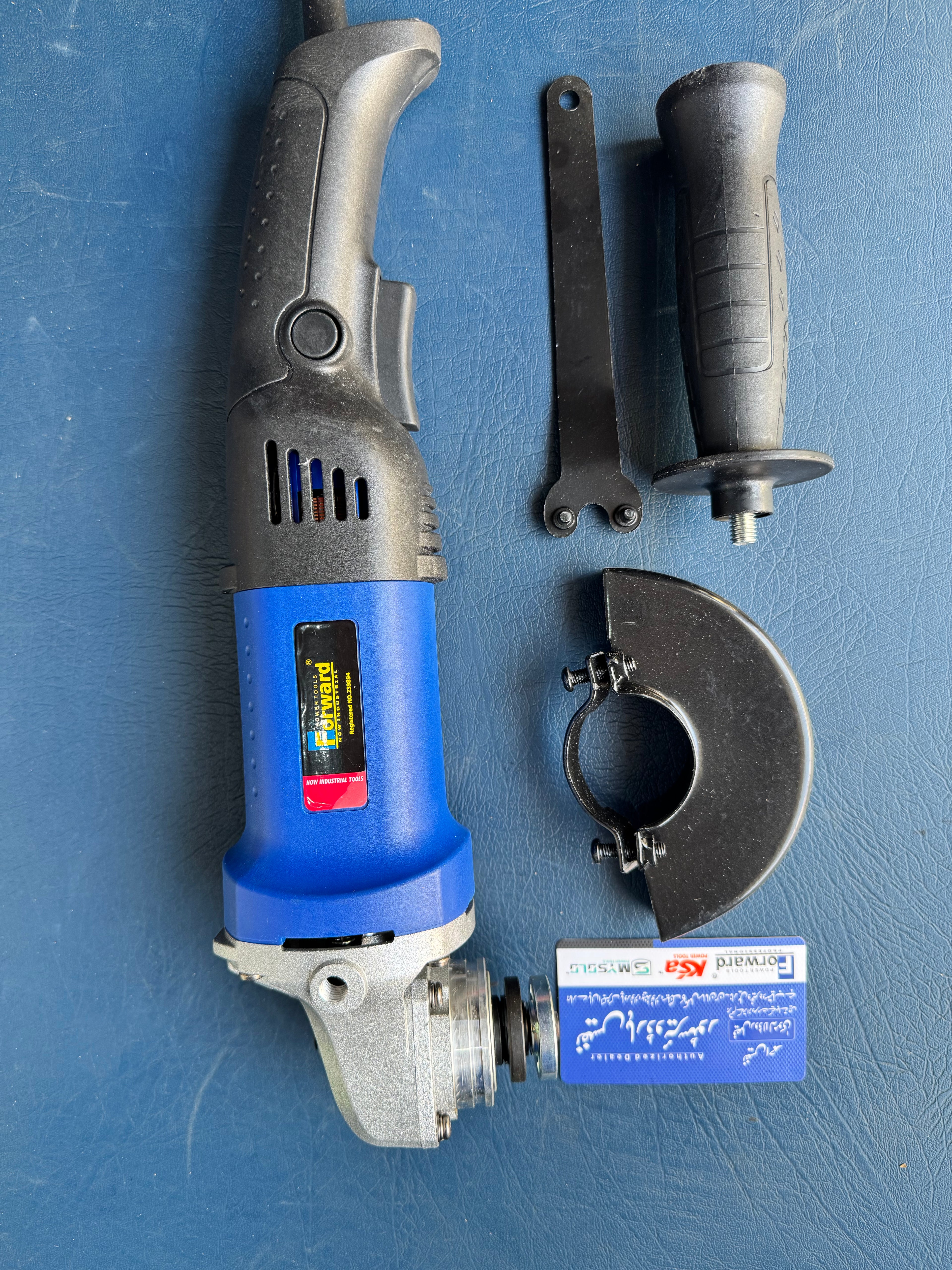 Forward Angle Grinder – 100mm (4") | 850W Long Body | 100% Copper Motor