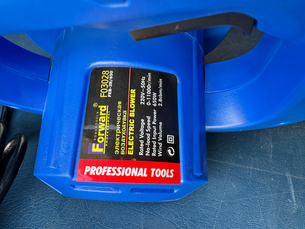 Forward Electric Blower – 650W | Heavy-Duty Dust Cleaner | 100% Copper Motor