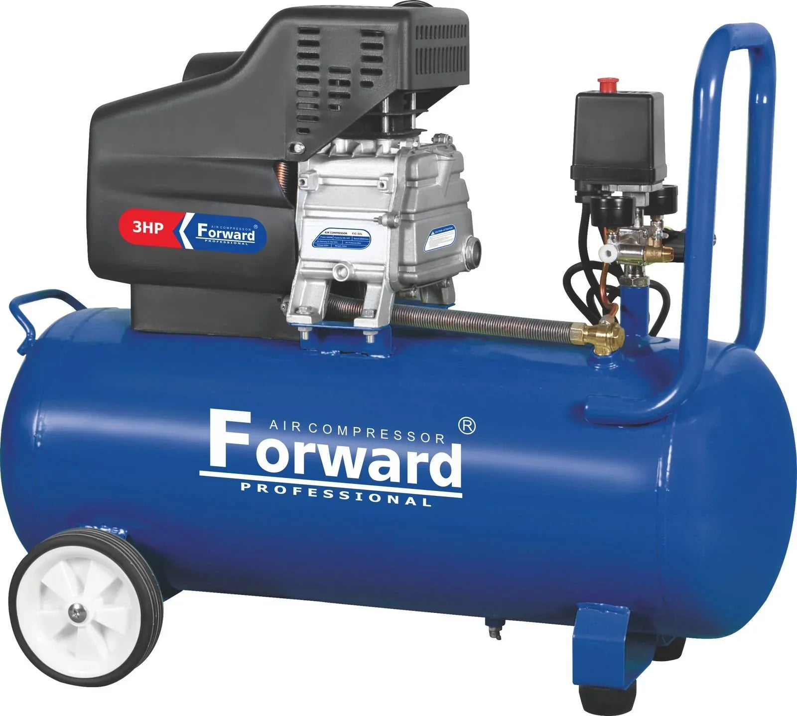 Forward Air Compressor – 50 Litres, 100% Copper Motor, Heavy-Duty Performance