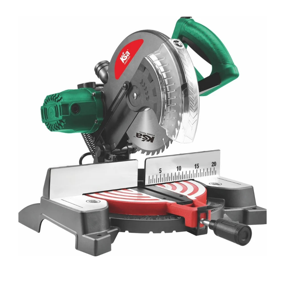 KSA 255mm Miter Saw 1600W Powerful Cutting for Wood and DIY Projects,