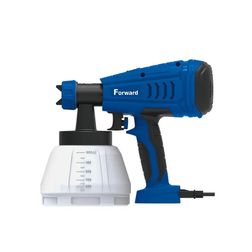 Forward 550W Spray Gun – 100% Copper Motor, 1300ml Paint Tank, Variable Speed |