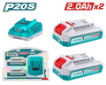 Total P20S Lithium-Ion battery and charger kit TFBCPK2212
