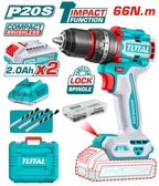 Total Compact Brushless Cordless Impact Drill 20V TIDLI20668