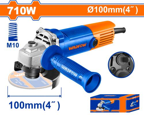 Angle grinder | WAG35762 | 220-240V~50/60Hz | 710W | 100mm