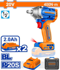 Cordless impact wrench | 20V | 400Nm | WCD1B40