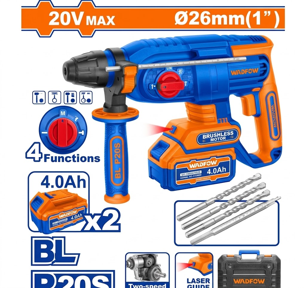 Cordless Rotary Hammer | WLM1B262 | 20v | 4.5J