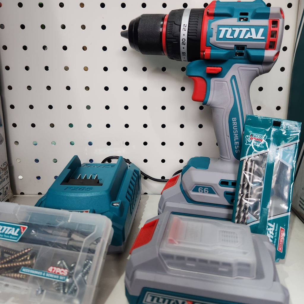 Total Compact Brushless Cordless Impact Drill 20V TIDLI20668